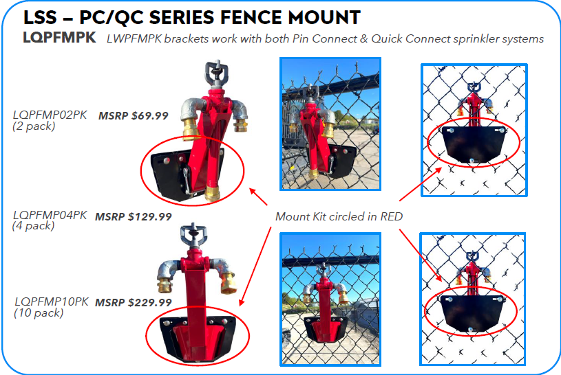 Wildfire Protection Mounts