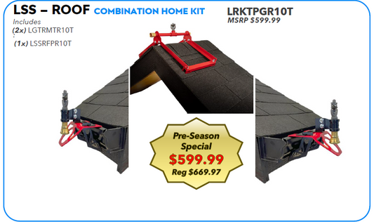 Complete Wildfire Roof Top Sprinkler Kit